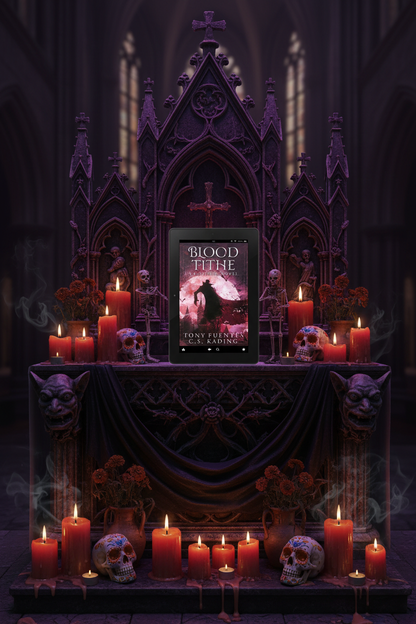 Blood Tithe altar mockup