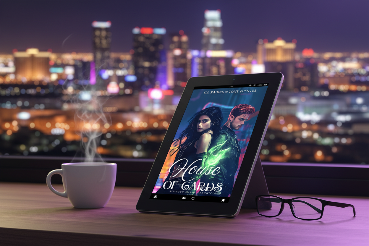 House of Cards on tablet